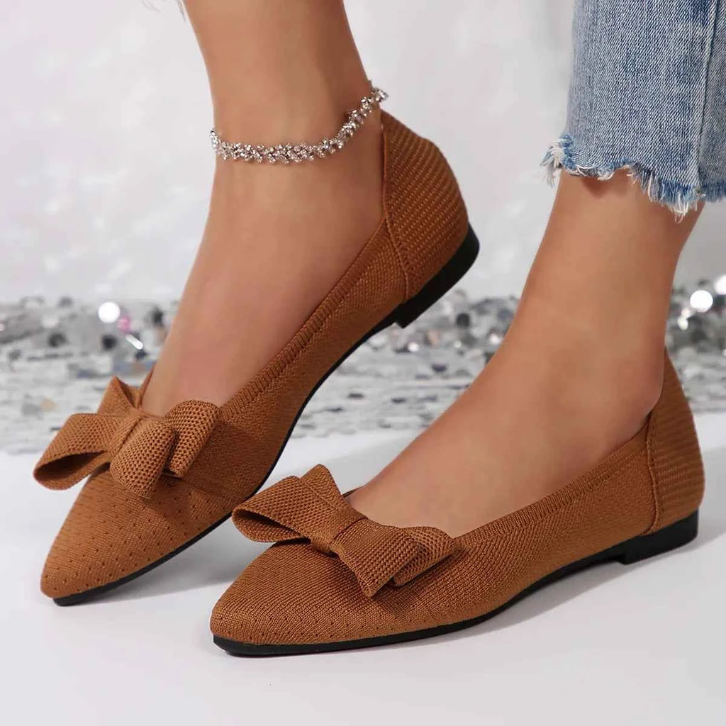Pointed Toe Bow Slip-Ons 16fb5ea3794245ff911bb45efcaa8b0f-Max-Origin