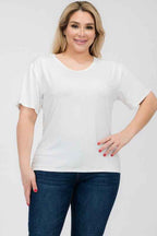 Plus Size Basic Short Sleeve T-shirt White 17069291_f2c28bd3-c096-49d8-b0aa-98e9c5c40909
