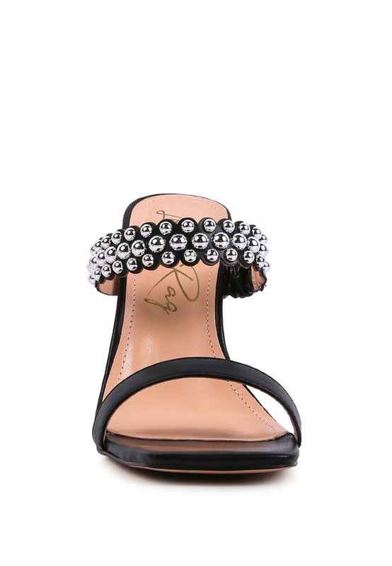 Bandy Stieletto Heel Metal Stud Sandals 17128253_1e2122f8-a943-41bb-9eef-1c9fa26fbec0