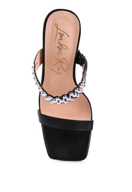 Bandy Stieletto Heel Metal Stud Sandals 17128253_476e9faf-3a1c-4200-a15c-03da3a22eebb