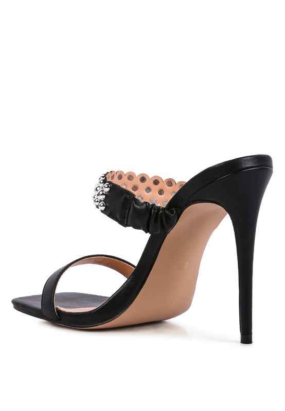 Bandy Stieletto Heel Metal Stud Sandals 17128253_589ee697-d0bd-4a3d-8da7-c6d4b6084d1e