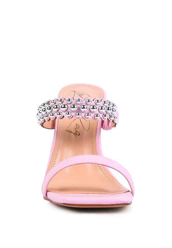 Bandy Stieletto Heel Metal Stud Sandals 17128253_a76ba07c-06c4-4662-8bc5-86f6f4969b53