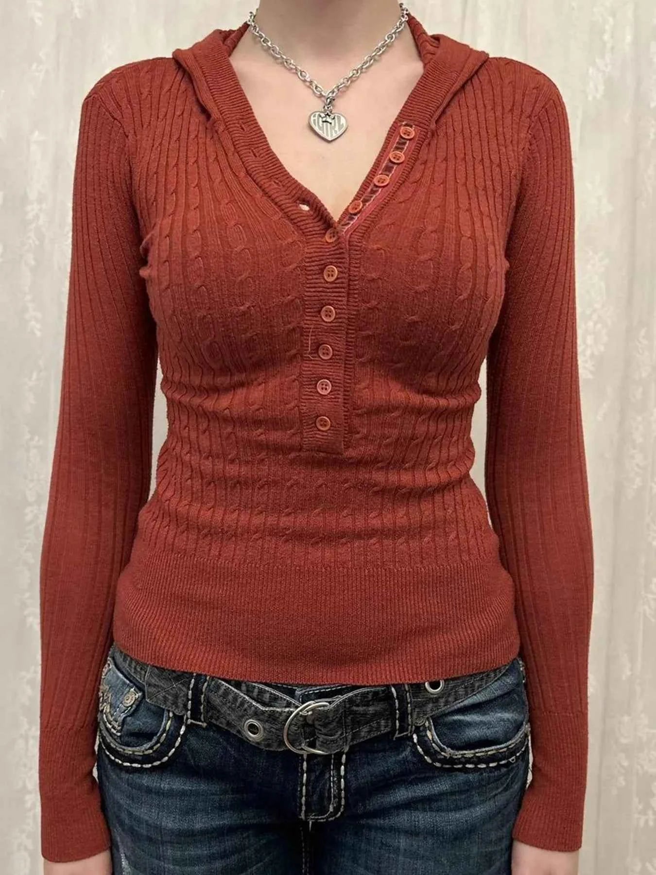 Button Front Long Sleeve Sweater 171d8efe50b845c9b81b813bd79532d4-Max-Origin