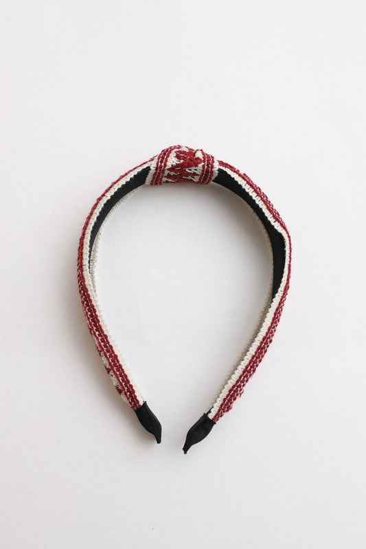 Embroidered Stitch Boho Knotted Headband Red Default 17283831_1679e2ff-e025-4c5d-91dd-2dc0498e1ff6