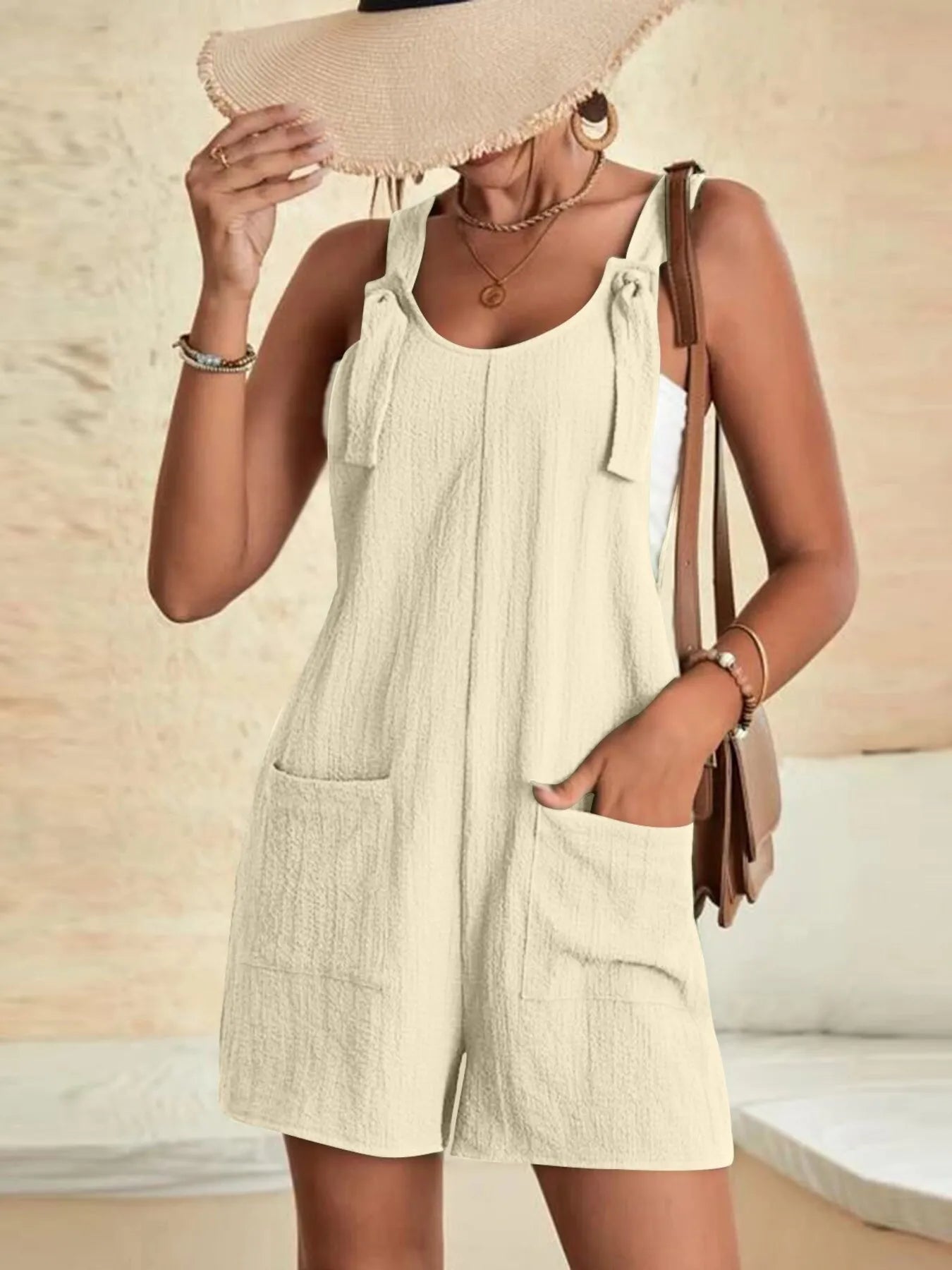Full Size Knot Strap Romper with Pockets Plus Size Apricot 1730d630777145748d9c71cc59ccddd7-Max-Origin
