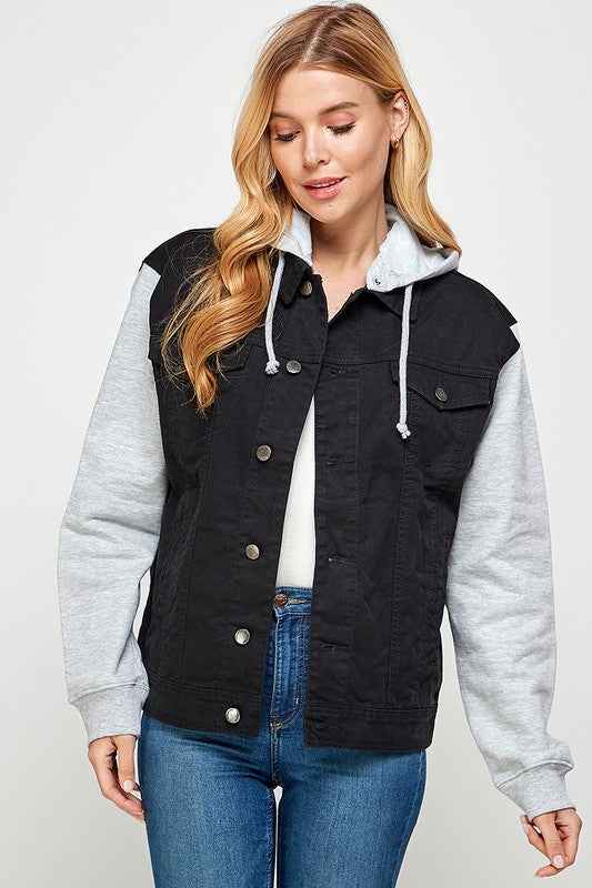 Women's Denim Jacket with Fleece Hoodies 17345068_f23db874-631b-4faf-8b89-3d2e082f74db
