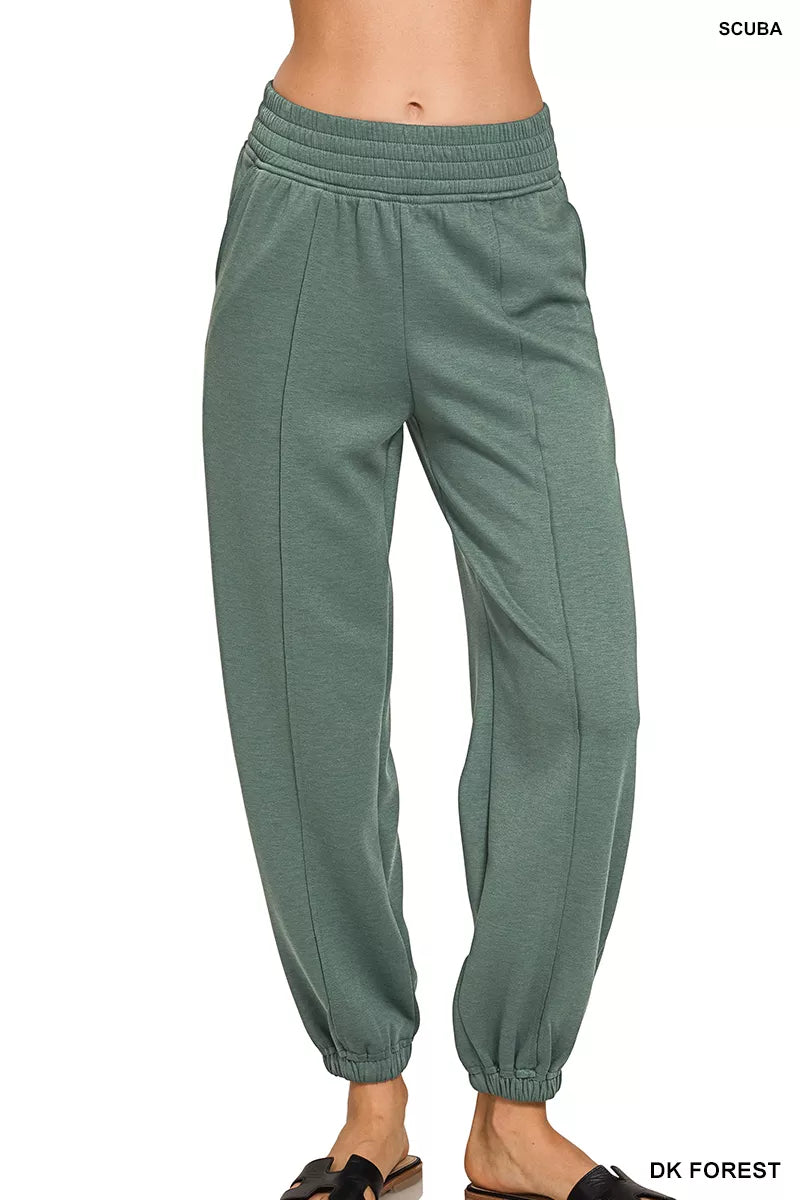Scuba Elastic Waist Joggers with pockets DKFOREST 173746d0-cc1d-4dbd-9bc9-0498f8ebc502-Max-Origin