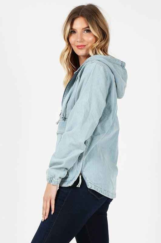 Ladies Denim Jacket with Hoodies 17401829_c259c29c-1468-4ab6-9c73-ee93afecd025