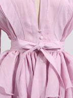 Ruffled Long Sleeve Mini Dress 17470aff4f5e4a499e84d21f6a581f41-Max-Origin