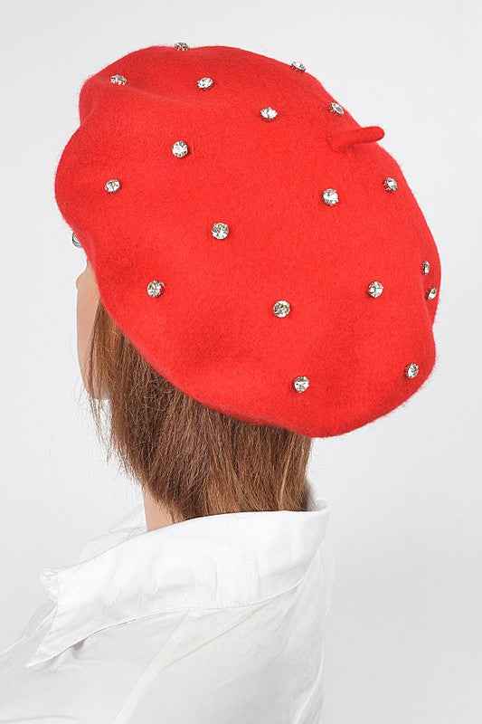 Crystal Accent Beret Hat 17479771_a71283a2-274d-4f4d-bfef-4cea3c661f32
