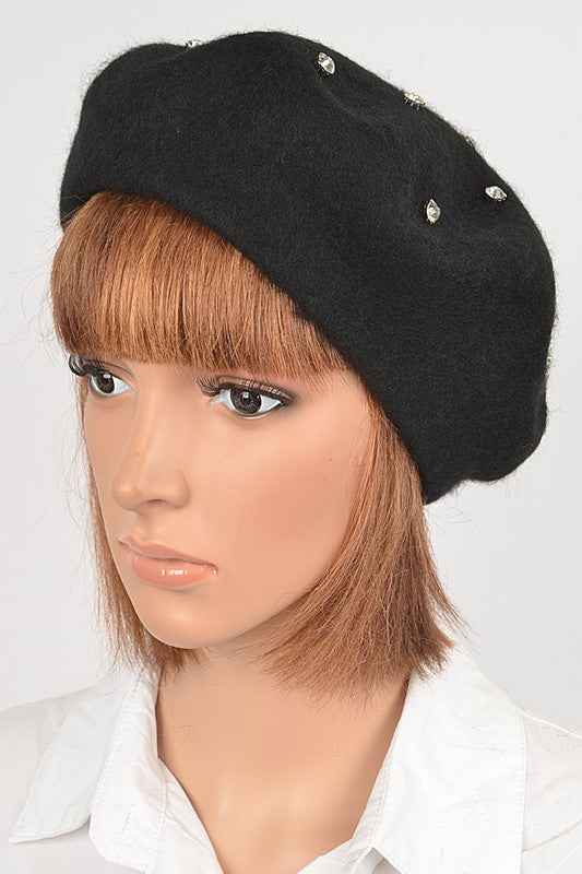 Crystal Accent Beret Hat Black O S 17479771_c81d4204-ec9e-4e10-ad5b-61f41ecb0a11