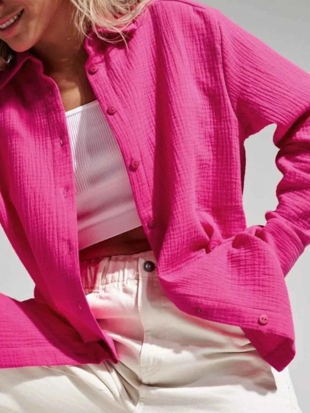 Button Up Long Sleeve Texture Shirt 17631303-9e6f-4a61-86d5-ebe608c3aef1-Max-Origin