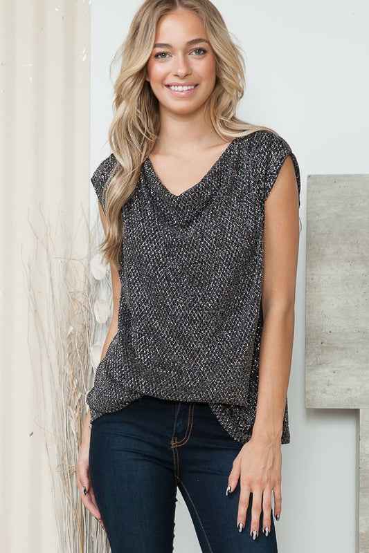 Cowl Neck Lurex Top 17718956_3e58468d-c306-4c51-84f6-d9a8296b88c5