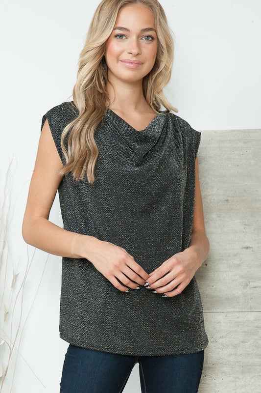 Cowl Neck Lurex Top Silver Lurex 17718956_a4fc3d81-d81d-4311-8dc4-d13040b88f2a
