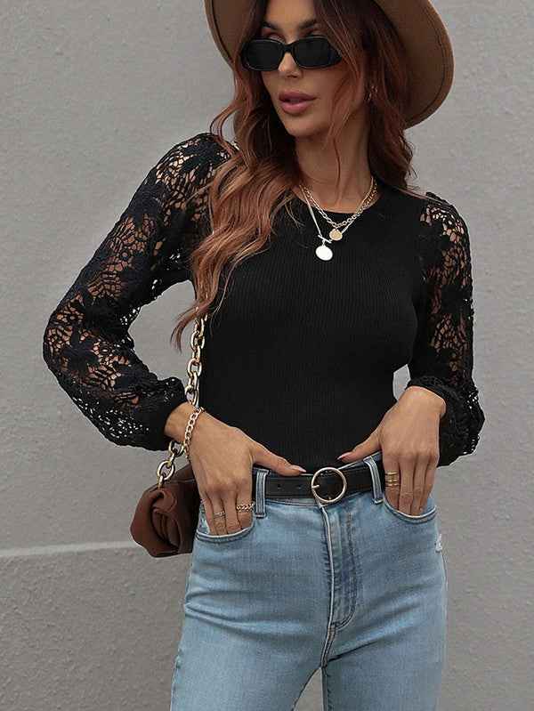 Women's Long Sleeve Round Neck Sweater 17818839_06285093-1396-4efd-a8b5-65f84a214fc7