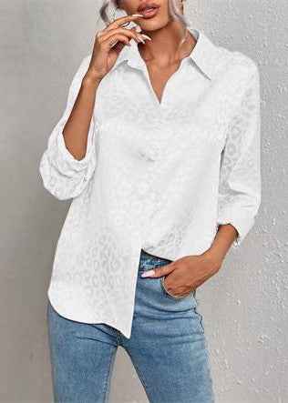 Satin leopard print button down shirt 17941274_c4c88b66-c6ed-432a-a9f2-ce18b85909a4