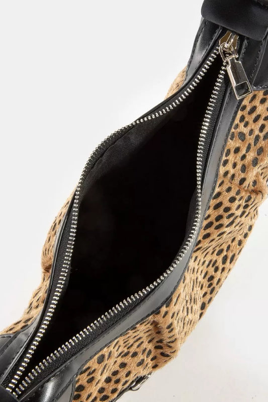 Fame Dark Spotted Leopard Print Half Moon Shoulder Bag 1797774e8f8a4b8c8992a64880d3b0ee-Max-Origin