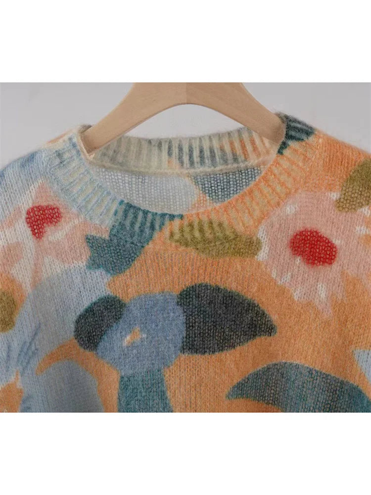 The Floral Jacquard Mohair Knit Sweater 17DAA8BDC87969E226EB7109D7FD8F7D_d0b31eb5-f27b-4a43-89c9-5167091c7b5b