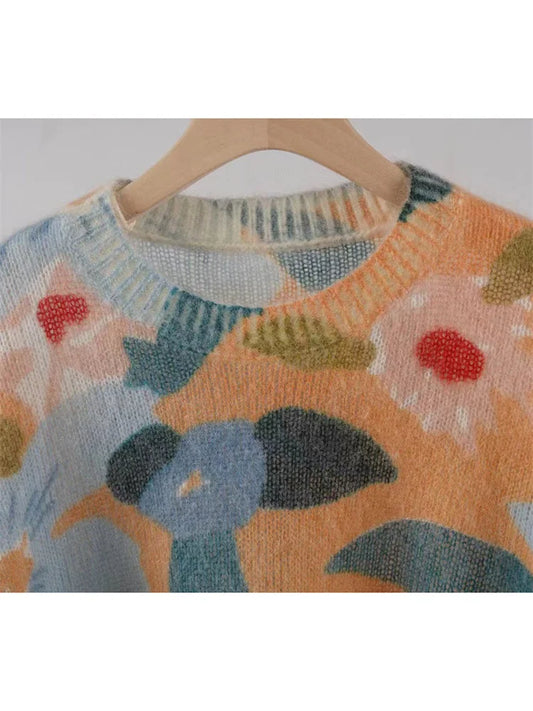 The Floral Jacquard Mohair Knit Sweater 17DAA8BDC87969E226EB7109D7FD8F7D_d0b31eb5-f27b-4a43-89c9-5167091c7b5b