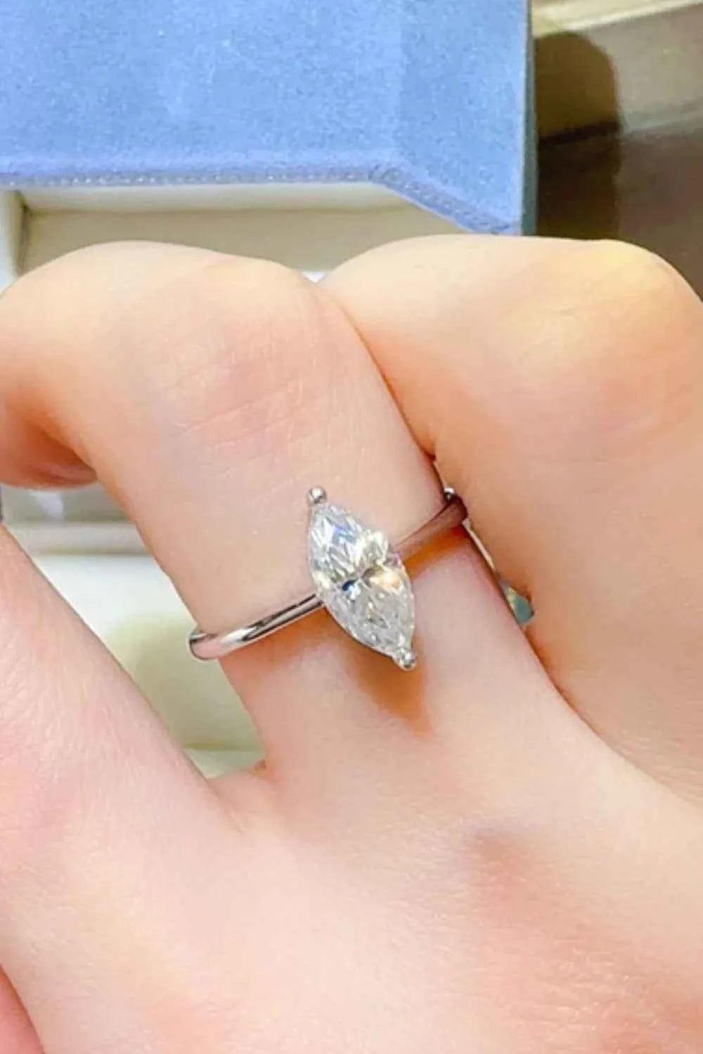 2 Carat Moissanite 925 Sterling Silver Ring White 17a6b62b-0737-485e-a435-f60850a78a57-Max