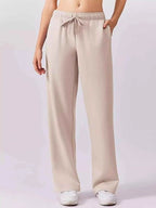 Relaxed Fit Quarter-Zip Top and Pants Set 17e4b45a551a45fab6b2d2f6d95cde39-Max-Origin