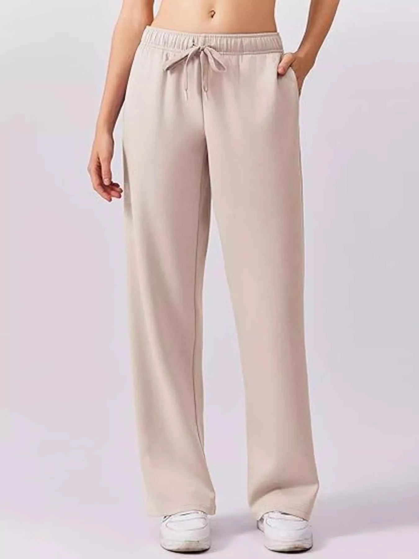 Relaxed Fit Quarter-Zip Top and Pants Set 17e4b45a551a45fab6b2d2f6d95cde39-Max-Origin