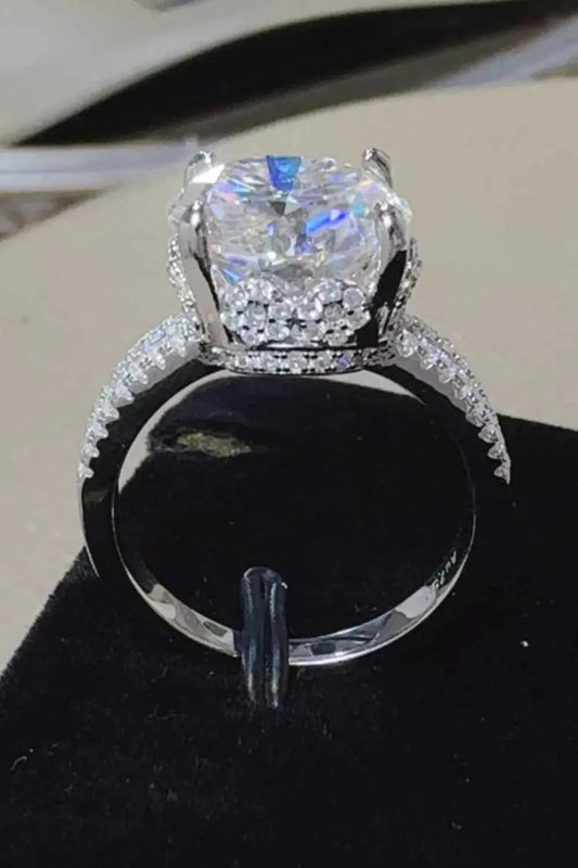 5 Carat Moissanite 925 Sterling Silver Ring 17e8a352-6b0a-4de9-a00f-983c217d40bd-Max
