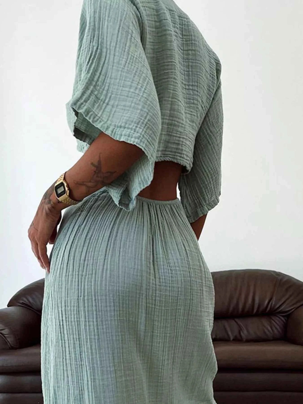 Tie Front Cutout Maxi Dress 17f491c175bd4f1c94207631b6f8da8f-Max-Origin