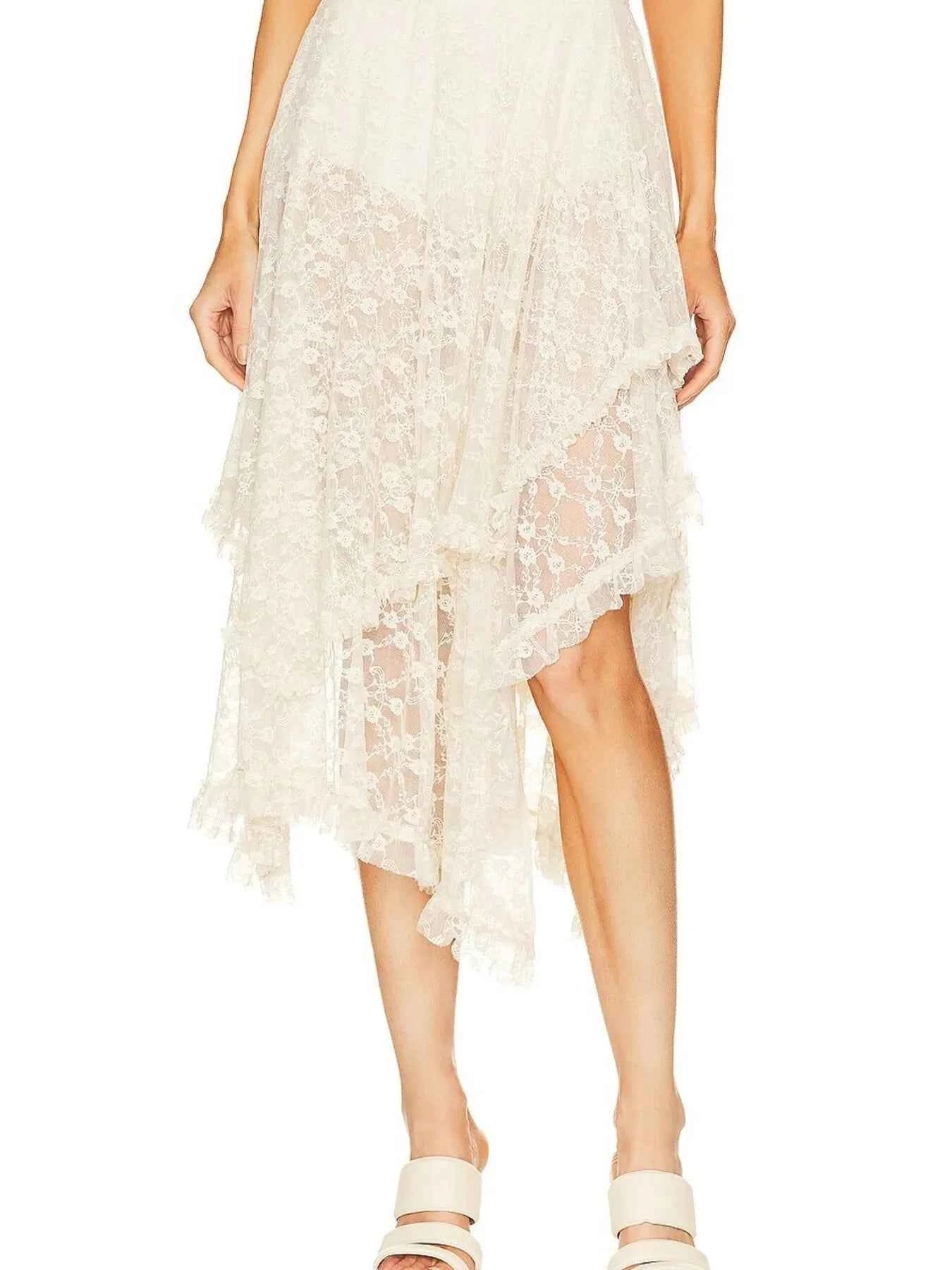 Asymmetrical Lace Midi Skirt 17ffd7bdebf947a2ab6ebb1e10b96f49-Max-Origin