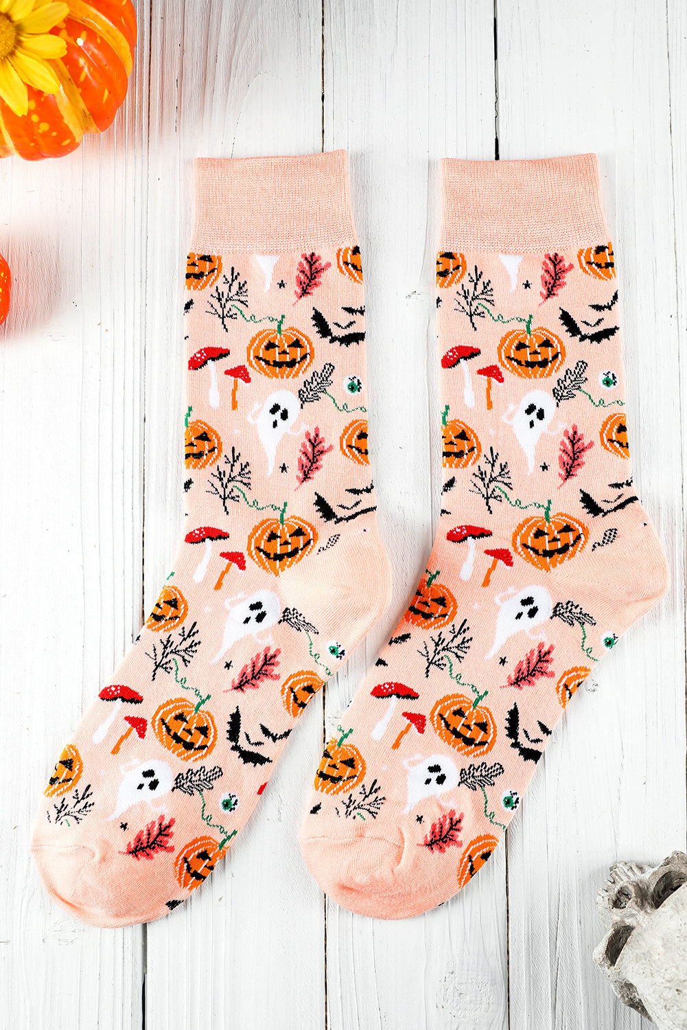 Delicacy Spooky Season Funny Halloween Socks Delicacy ONE SIZE 100%Cotton 18018695f35d4293