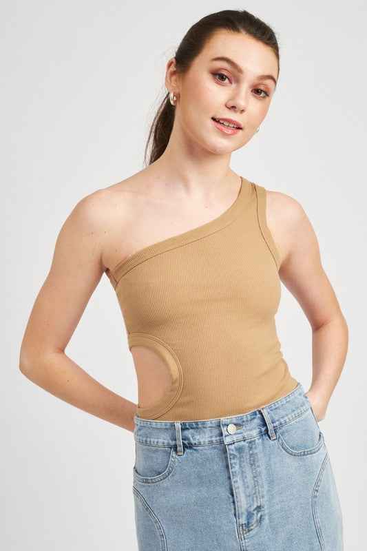 OFF SLEEVE BODYSUIT WITH SIDE CUT OUT 18209856_af44f184-69e0-4bec-9ab3-c92d4ba9172f