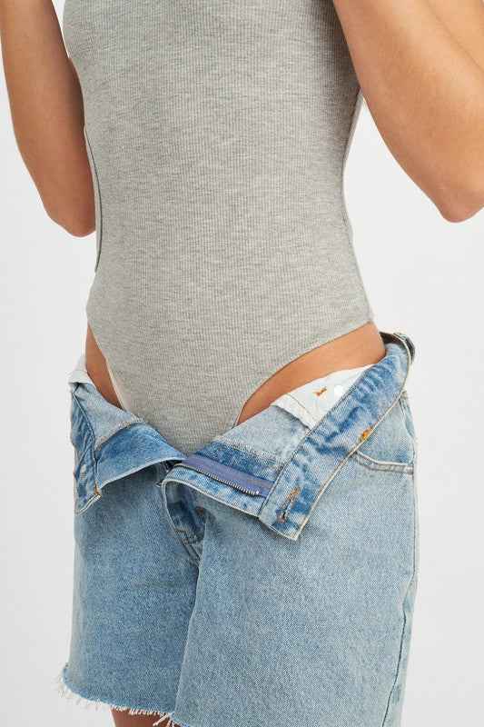 OFF SLEEVE BODYSUIT WITH SIDE CUT OUT 18209856_e1c335ec-04ee-4fc0-902d-591bb50f4259