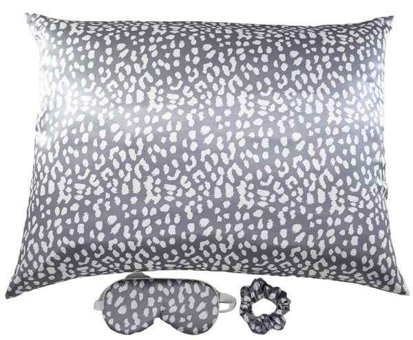 Satin Pillowcase Sleep Mask Scrunchie Gift Set Gray Leopard 1 18245596_6258617f-7887-40e8-9035-c35218b57533