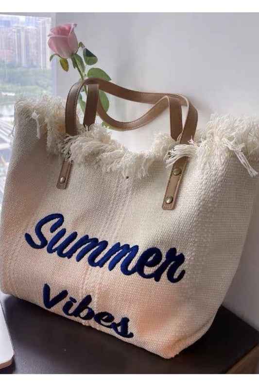 Summer tote bag Cream One Size 18312668_f4630609-b1c2-451c-91c5-11c3425aa0f6