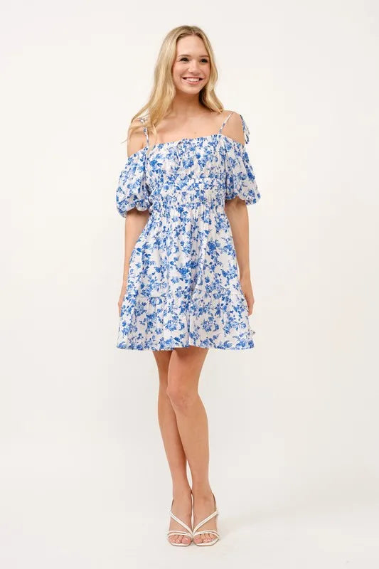 And The Why Off Shoulder Bubble Sleeve Dress 1839c413a72242879e39486b84135f4d-Max-Origin