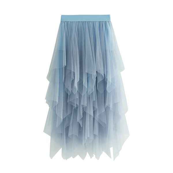 Tiered mesh ruffle midi skirt 18468062_22c6559e-a8d9-4b02-88e7-df4b70338471