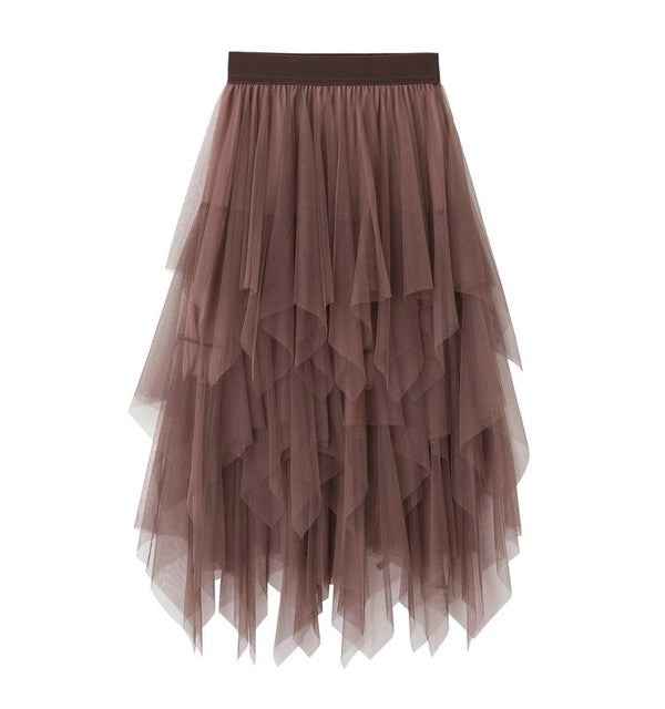 Tiered mesh ruffle midi skirt 18468062_6622abb7-b0e9-4b14-82b6-e5bca9b88fa1