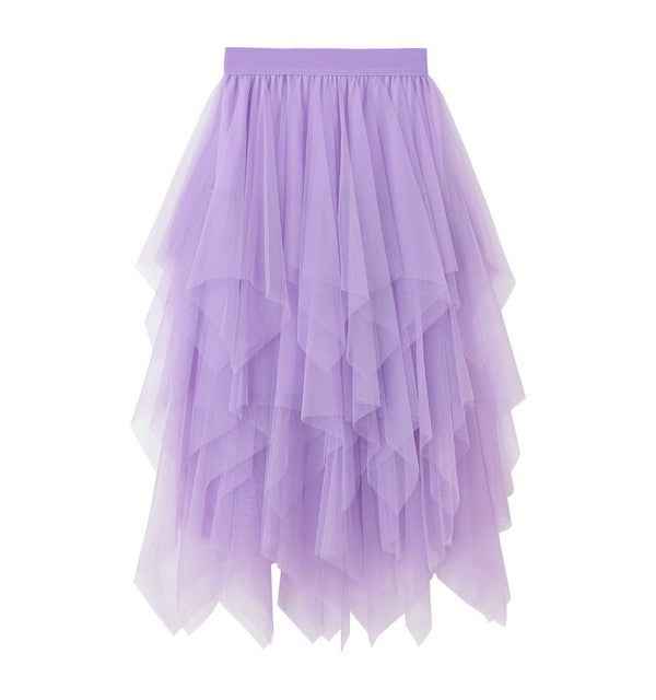Tiered mesh ruffle midi skirt 18468062_7fc7dec1-48c7-41ef-8556-ad9d6d174747