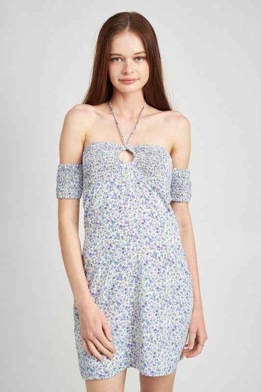 OFF SHOULDER SMOCKED BABYDOLL DRESS BLUE FLORAL 18563018_f12cac67-1fc8-4110-be9a-dbd76c7534d0