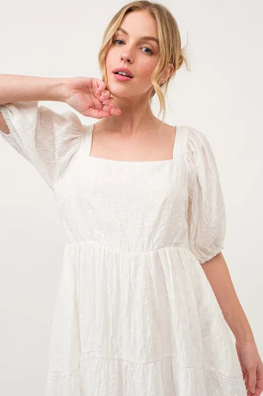 And The Why Square Neck Puff Sleeve Tiered Mini Dress 186411066f5b40f897ee2898d2fd1420-Max-Origin