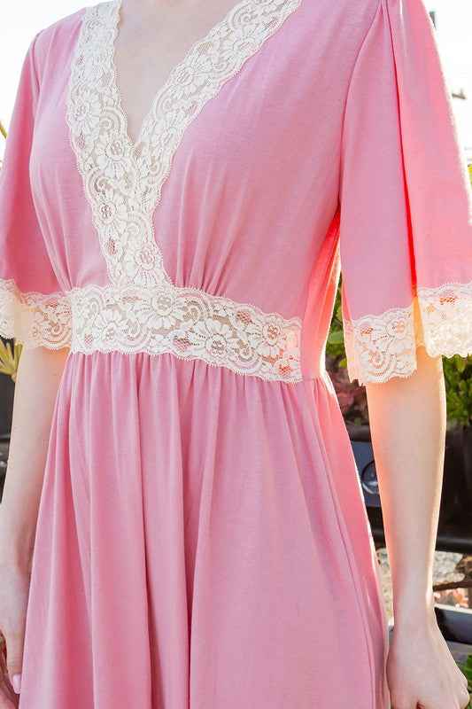 Lace trimmed Detailed Tiered Dress 18677128_6b41228b-1e09-41d3-bc41-66fd8b16a886