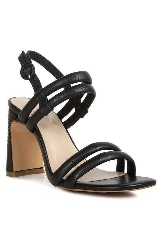 AVIANNA Slim Block Heel Sandal Black 18785104_12772360-8d6f-4632-900e-7ff31d392375