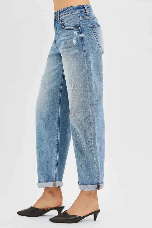 Full Size Slouchy Ankle Length Barrel Jeans with Cuffs Plus Size 188384476fac449b81a2f505163eaf38-Max-Origin