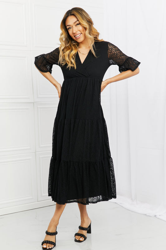 P & Rose Lovely Lace Full Size Tiered Dress Black 1892bdb9e8cb418a8388e472950d6ee9-Max
