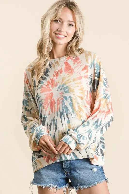BiBi Tie Dye Print Terry Pull Over 18c52bc8c0174efb9ea0688cd71edcdb-Max-Origin