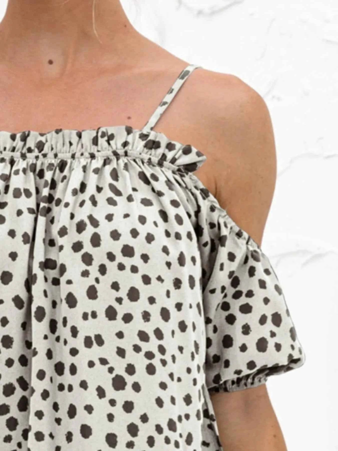 Puff Sleeve Polka Dot Ruffle Cami Top 18c80e15-a93e-4db0-9658-d2b81b8bd372-Max-Origin