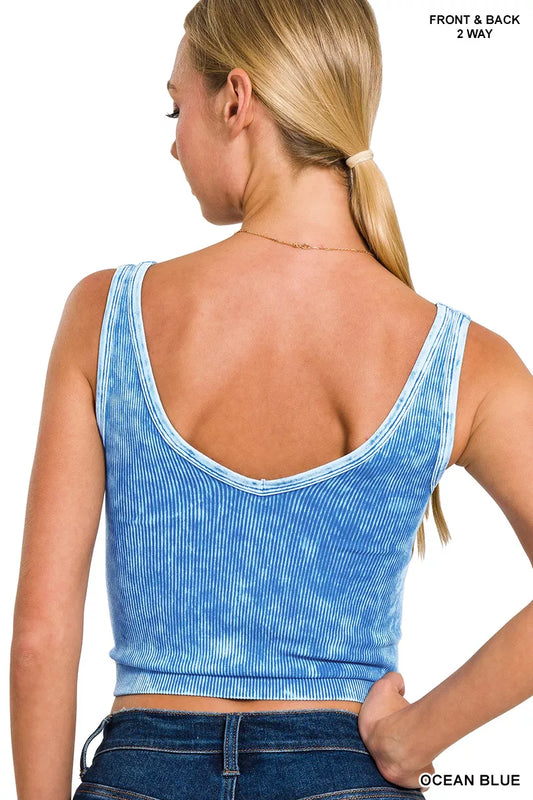 2 Way Neckline Washed Ribbed Seamless Tank Top 18f9571a-1921-4f20-ada2-75b4101c809f-Max-Origin