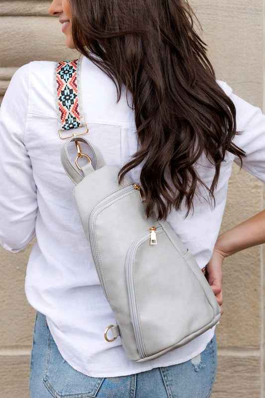 Evie Everyday Sling Bag Gray OneSize 19023722_861a32d3-c6be-4e58-addf-63936c3d32d6
