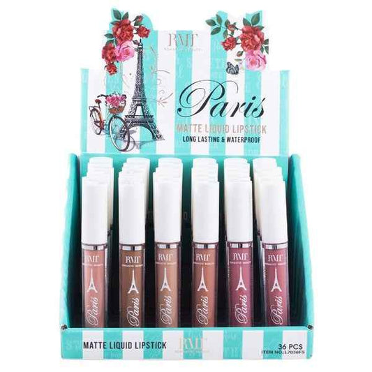 36 PC Paris Liquid Matte Lipstick Nude Assorted One 19039286_0d9896ea-2f7c-4ae0-8aa5-6260a2180e97