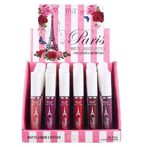 36 PC Paris Liquid Matte Lipstick Red Assorted One 19039287_a99b58e6-ec29-4a9d-b581-a3b2904e76b9